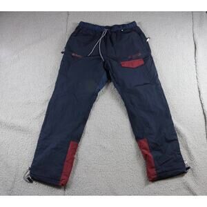 Madhappy x Columbia Edition Mens Medium Blue Red Wind Ski Pants